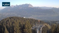 Archiv Foto Webcam St. Johann in Tirol: Bergstation Harschbichl 05:00