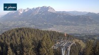 Archiv Foto Webcam St. Johann in Tirol: Bergstation Harschbichl 06:00