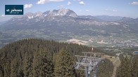 Archived image Webcam St. Johann: Top Station Harschbichl 11:00