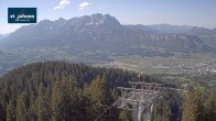 Archived image Webcam St. Johann: Top Station Harschbichl 15:00