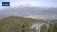 Archiv Foto Webcam St. Johann in Tirol: Bergstation Harschbichl 09:00