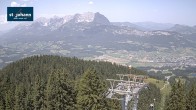 Archiv Foto Webcam St. Johann in Tirol: Bergstation Harschbichl 11:00