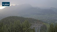 Archiv Foto Webcam St. Johann in Tirol: Bergstation Harschbichl 17:00