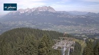 Archiv Foto Webcam St. Johann in Tirol: Bergstation Harschbichl 09:00