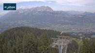 Archiv Foto Webcam St. Johann in Tirol: Bergstation Harschbichl 11:00