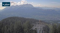 Archiv Foto Webcam St. Johann in Tirol: Bergstation Harschbichl 15:00