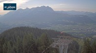 Archiv Foto Webcam St. Johann in Tirol: Bergstation Harschbichl 17:00