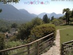 Archived image Webcam Lugano San Salvatore - View to Lugano 13:00