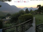 Archived image Webcam Lugano San Salvatore - View to Lugano 19:00