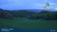 Archived image Webcam Wernigerode - View of the Zwölfmorgental ski resort 04:00