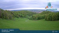 Archived image Webcam Wernigerode - View of the Zwölfmorgental ski resort 16:00