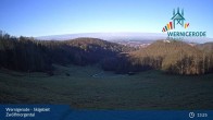 Archived image Webcam Wernigerode - View of the Zwölfmorgental ski resort 12:00