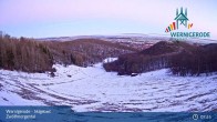 Archiv Foto Webcam Wernigerode - Skigebiet Zwölfmorgental - Blick auf die Piste 07:00