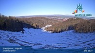 Archiv Foto Webcam Wernigerode - Skigebiet Zwölfmorgental - Blick auf die Piste 10:00