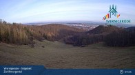 Archived image Webcam Wernigerode - View of the Zwölfmorgental ski resort 07:00