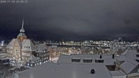 Archiv Foto Webcam Östersund: Blick aufs Rathaus 23:00