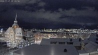 Archiv Foto Webcam Östersund: Blick aufs Rathaus 01:00