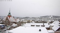 Archiv Foto Webcam Östersund: Blick aufs Rathaus 13:00