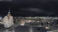 Archiv Foto Webcam Östersund: Blick aufs Rathaus 23:00