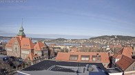Archiv Foto Webcam Östersund: Blick aufs Rathaus 05:00