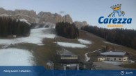 Archived image Webcam Carezza: Base Station King Laurin 16:00