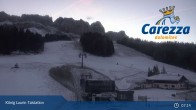 Archiv Foto Webcam Carezza: Talstation König Laurin 06:00