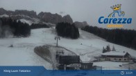 Archiv Foto Webcam Carezza: Talstation König Laurin 12:00