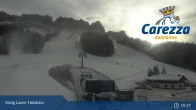 Archiv Foto Webcam Carezza: Talstation König Laurin 08:00