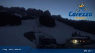 Archiv Foto Webcam Carezza: Talstation König Laurin 06:00