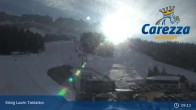 Archiv Foto Webcam Carezza: Talstation König Laurin 08:00