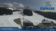 Archiv Foto Webcam Carezza: Talstation König Laurin 12:00