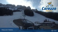 Archiv Foto Webcam Carezza: Talstation König Laurin 06:00