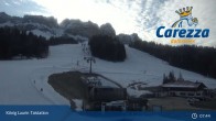 Archiv Foto Webcam Carezza: Talstation König Laurin 07:00