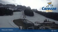 Archiv Foto Webcam Carezza: Talstation König Laurin 08:00