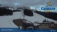 Archiv Foto Webcam Carezza: Talstation König Laurin 18:00