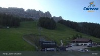Archiv Foto Webcam Carezza: Talstation König Laurin 06:00