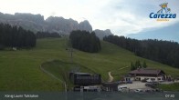 Archived image Webcam Carezza: Base Station King Laurin 06:00