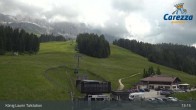 Archived image Webcam Carezza: Base Station King Laurin 12:00
