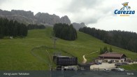 Archived image Webcam Carezza: Base Station King Laurin 18:00