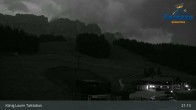 Archived image Webcam Carezza: Base Station King Laurin 20:00