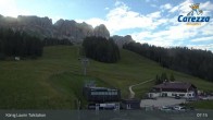 Archiv Foto Webcam Carezza: Talstation König Laurin 06:00