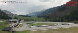 Archived image Webcam Obertilliach biathlon centre 13:00
