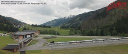 Archived image Webcam Obertilliach biathlon centre 13:00