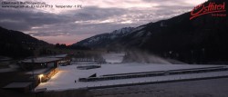 Archiv Foto Webcam Obertilliach Biathlonzentrum 06:00