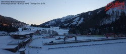 Archiv Foto Webcam Obertilliach Biathlonzentrum 08:00