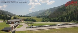 Archiv Foto Webcam Obertilliach Biathlonzentrum 11:00