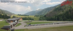 Archived image Webcam Obertilliach biathlon centre 13:00