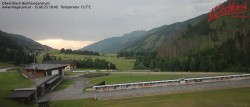 Archived image Webcam Obertilliach biathlon centre 17:00