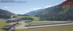 Archiv Foto Webcam Obertilliach Biathlonzentrum 09:00