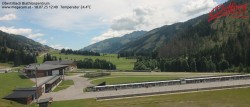 Archiv Foto Webcam Obertilliach Biathlonzentrum 11:00